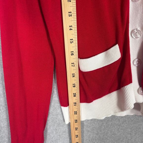 Brooks Brothers Cardigan Sweater Womens Small Thin Grandpa Academia Twee Quiet - Picture 7 of 10